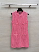 Chanel mirror quality
 Clothing Dresses Tank Tops&Camis White Weave Spring/Summer Collection