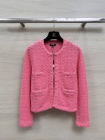 Chanel Clothing Cardigans White Weave Spring/Summer Collection