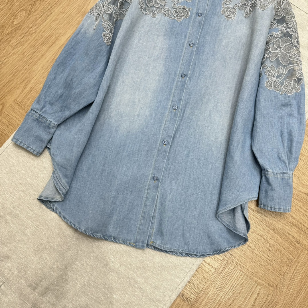 Ermanno Scervin 2024 Spring and Summer Collection: High-Quality, Hand-Crafted Lace Shirts - 图片 6