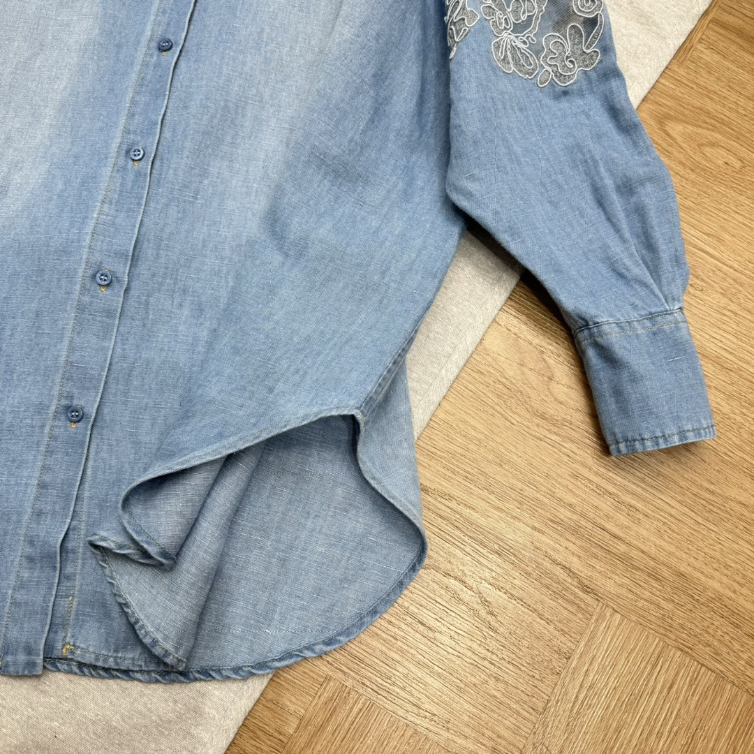 Ermanno Scervin 2024 Spring and Summer Collection: High-Quality, Hand-Crafted Lace Shirts - 图片 7