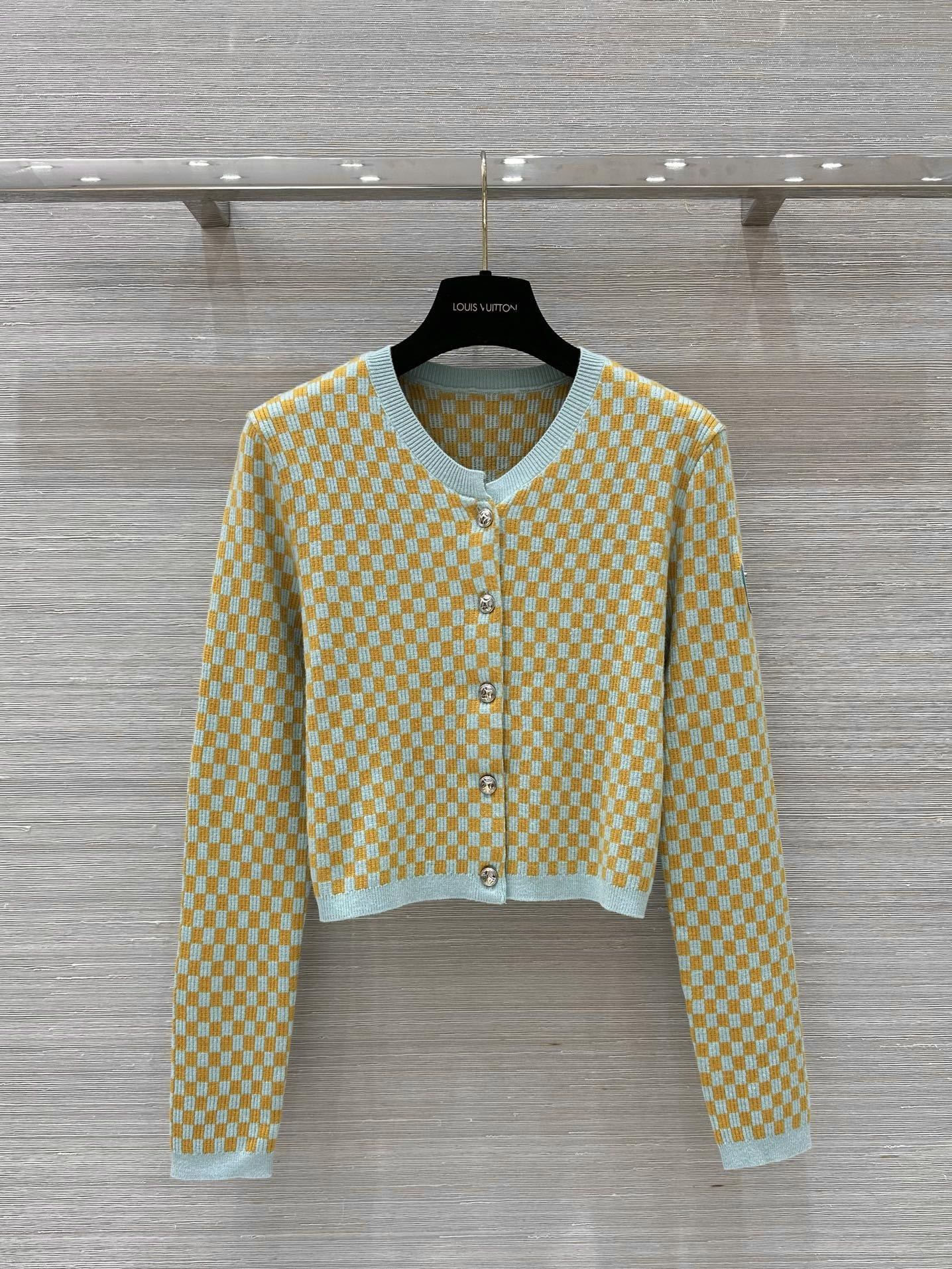 Louis Vuitton Kleding Cardigans Kasjmier Katoen Breien Herfstcollectie