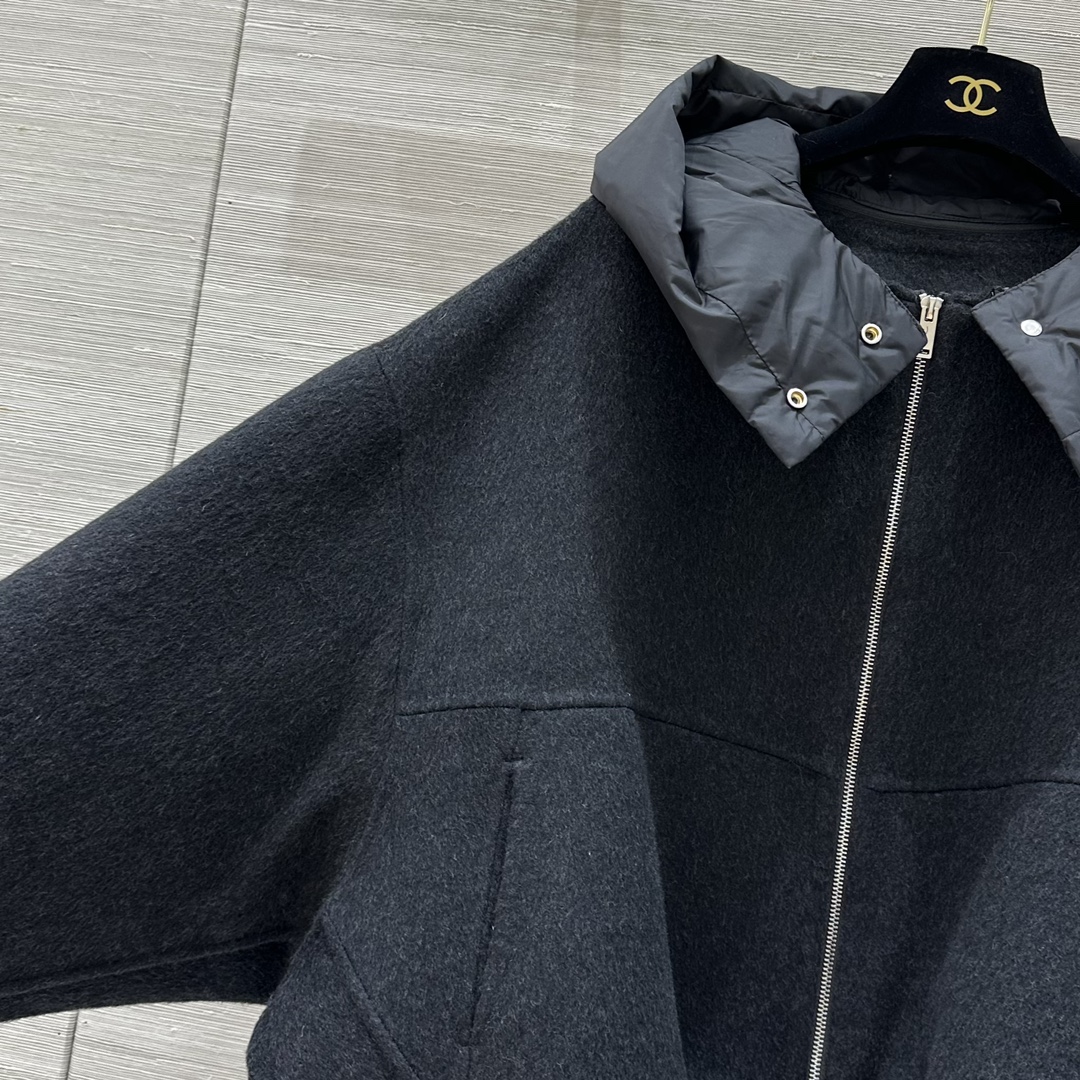 Exclusive Launch: Handmade Cashmere Coat with Retro-Fashion Caps and Swiss Fabric Process - 图片 3