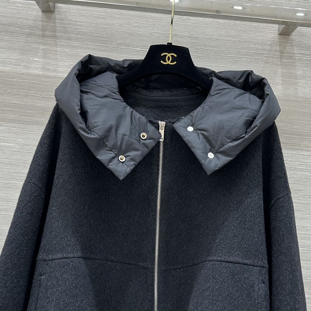 Exclusive Launch: Handmade Cashmere Coat with Retro-Fashion Caps and Swiss Fabric Process - 图片 2