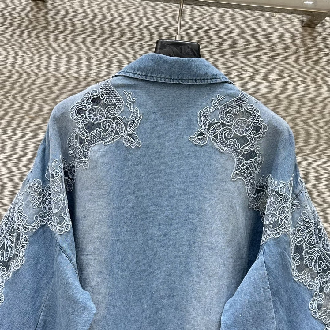 Stylish Cowboy Shirt with Hand-Carved Laces and Custom 3D Details - 图片 9