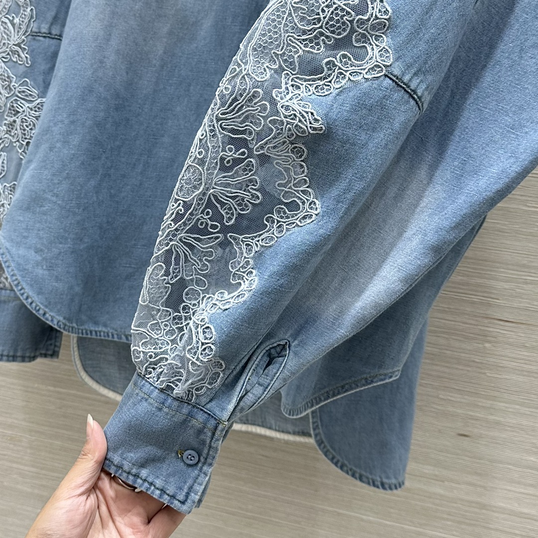 Stylish Cowboy Shirt with Hand-Carved Laces and Custom 3D Details - 图片 5