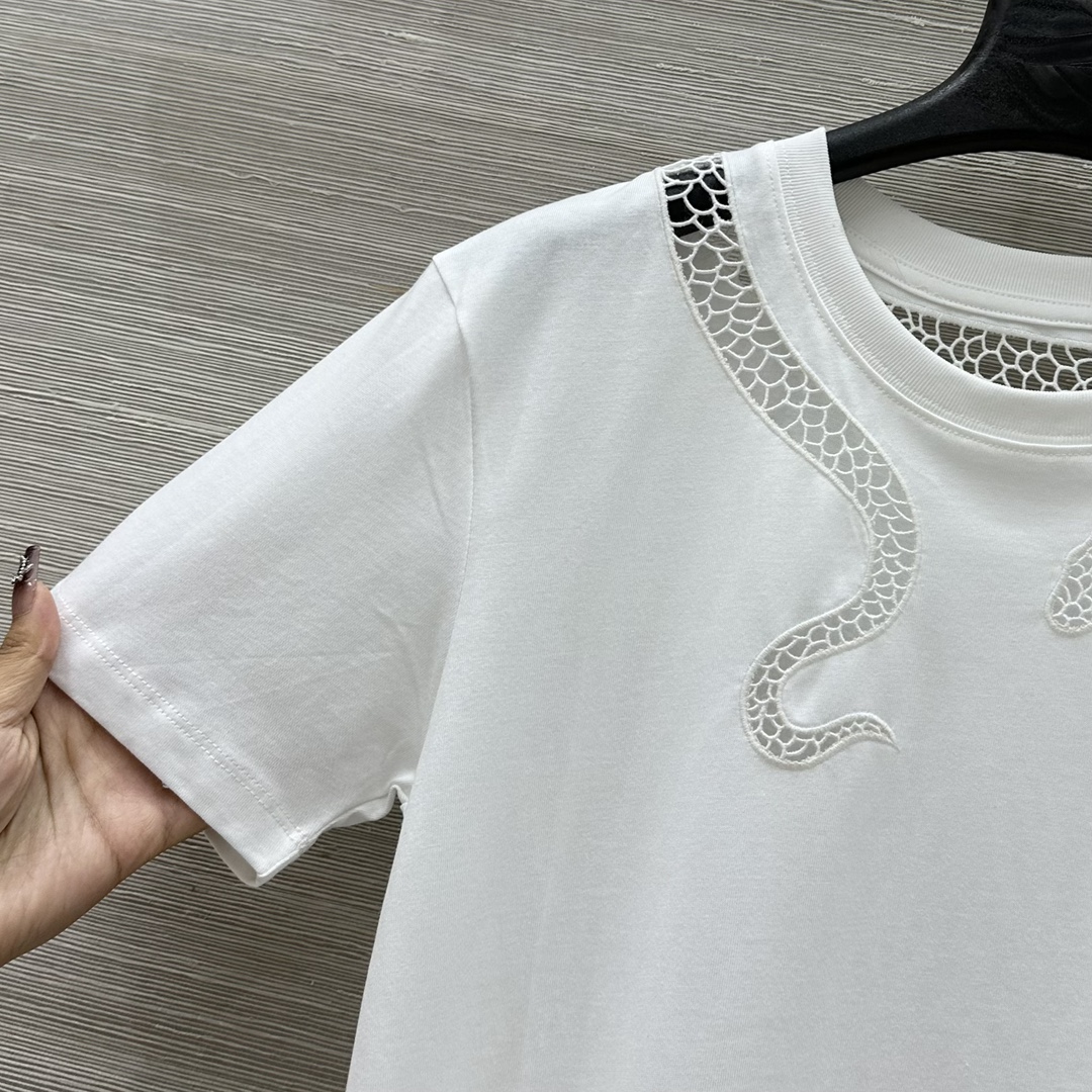 Chlo* 25Ss Early Spring: P380 One-Size-Fits-All Female T-shirt Review - 图片 3