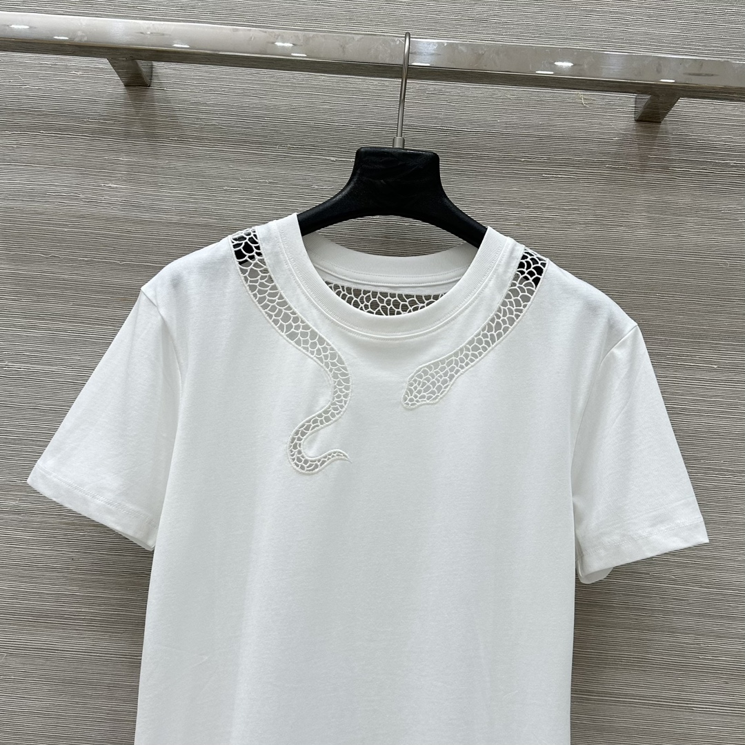 Chlo* 25Ss Early Spring: P380 One-Size-Fits-All Female T-shirt Review - 图片 2