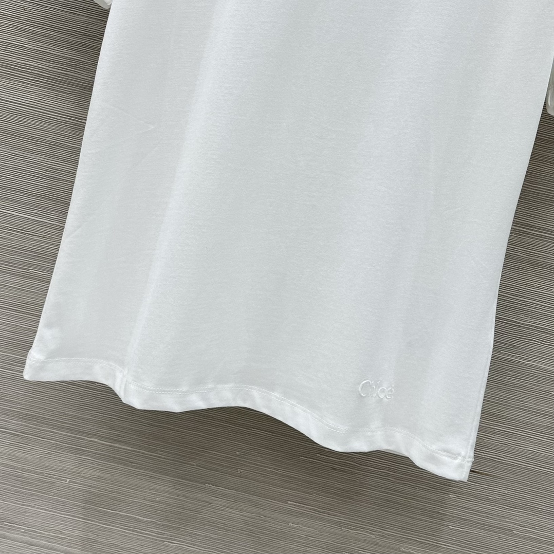 Chlo* 25Ss Early Spring: P380 One-Size-Fits-All Female T-shirt Review - 图片 6
