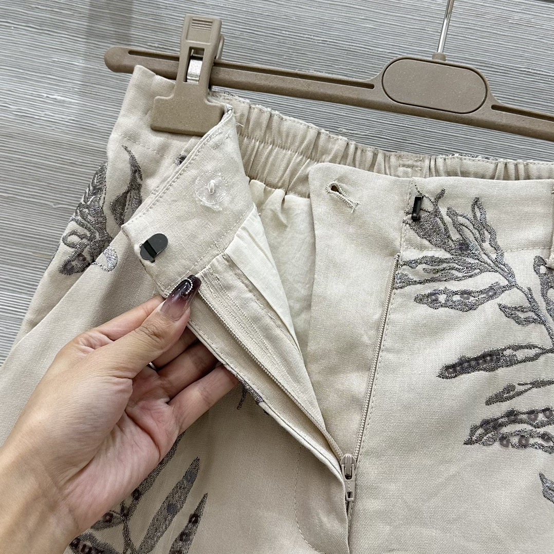 High-End Single-Quality BC T-shirt with Submersible Design, 25-Year-Old BC, Embroidered Leisure Wear - 图片 3