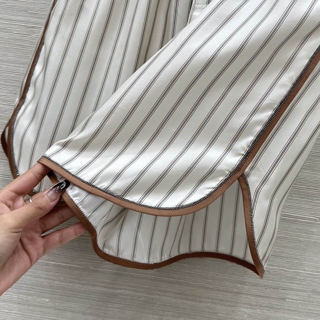 Exclusive Launch: P817 High-End Silk Dress with Shorts for Stylish Girls - 图片 6