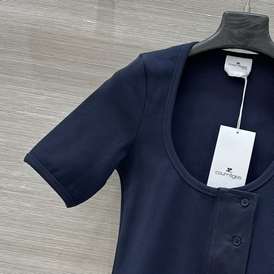 Exclusive Quality Control: Customized Cotton U-Collared T-Shirt for Summer Fashion - 图片 3