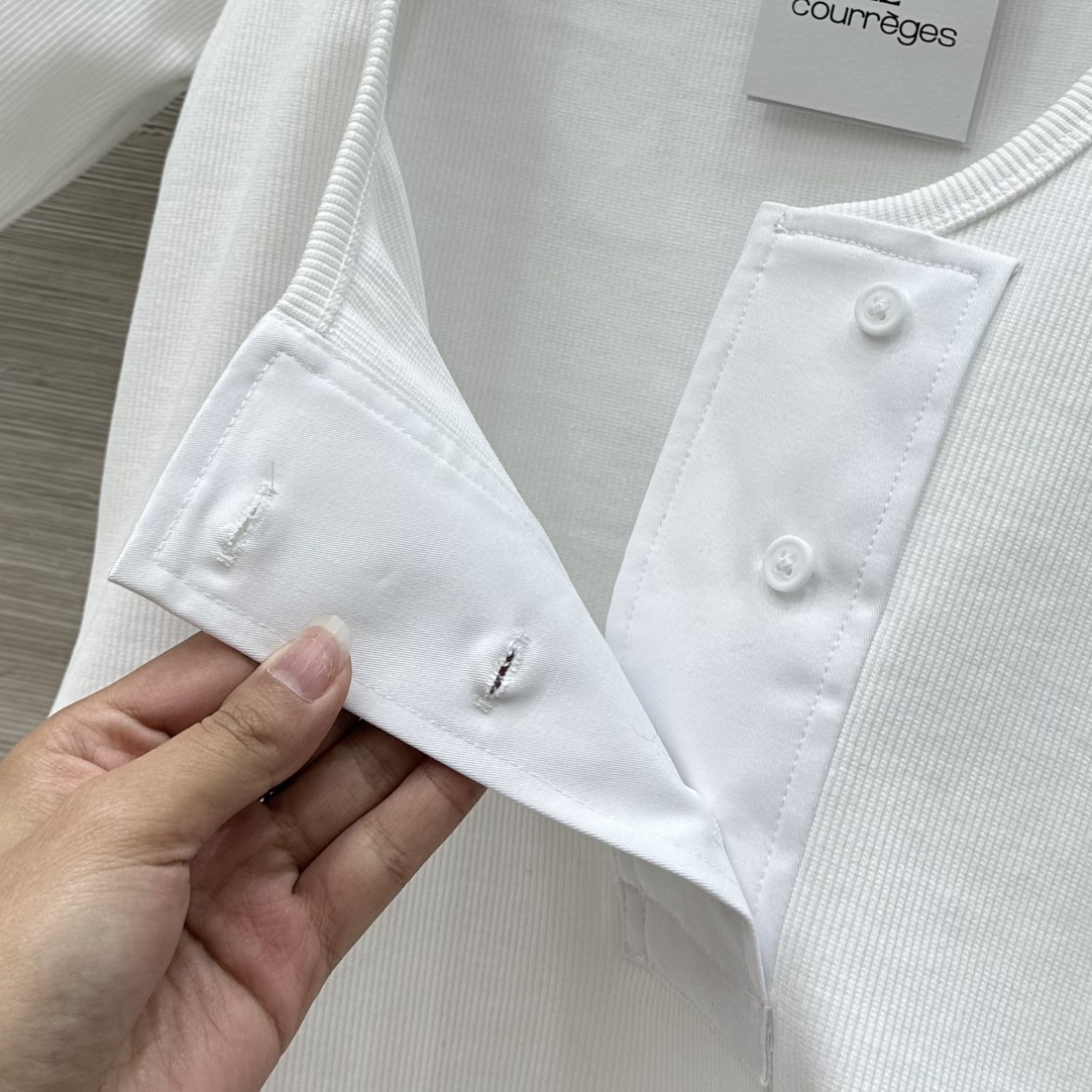 High-Quality Customized Cotton U-Collar T-Shirt Collection for Summer Fashionistas - 图片 5