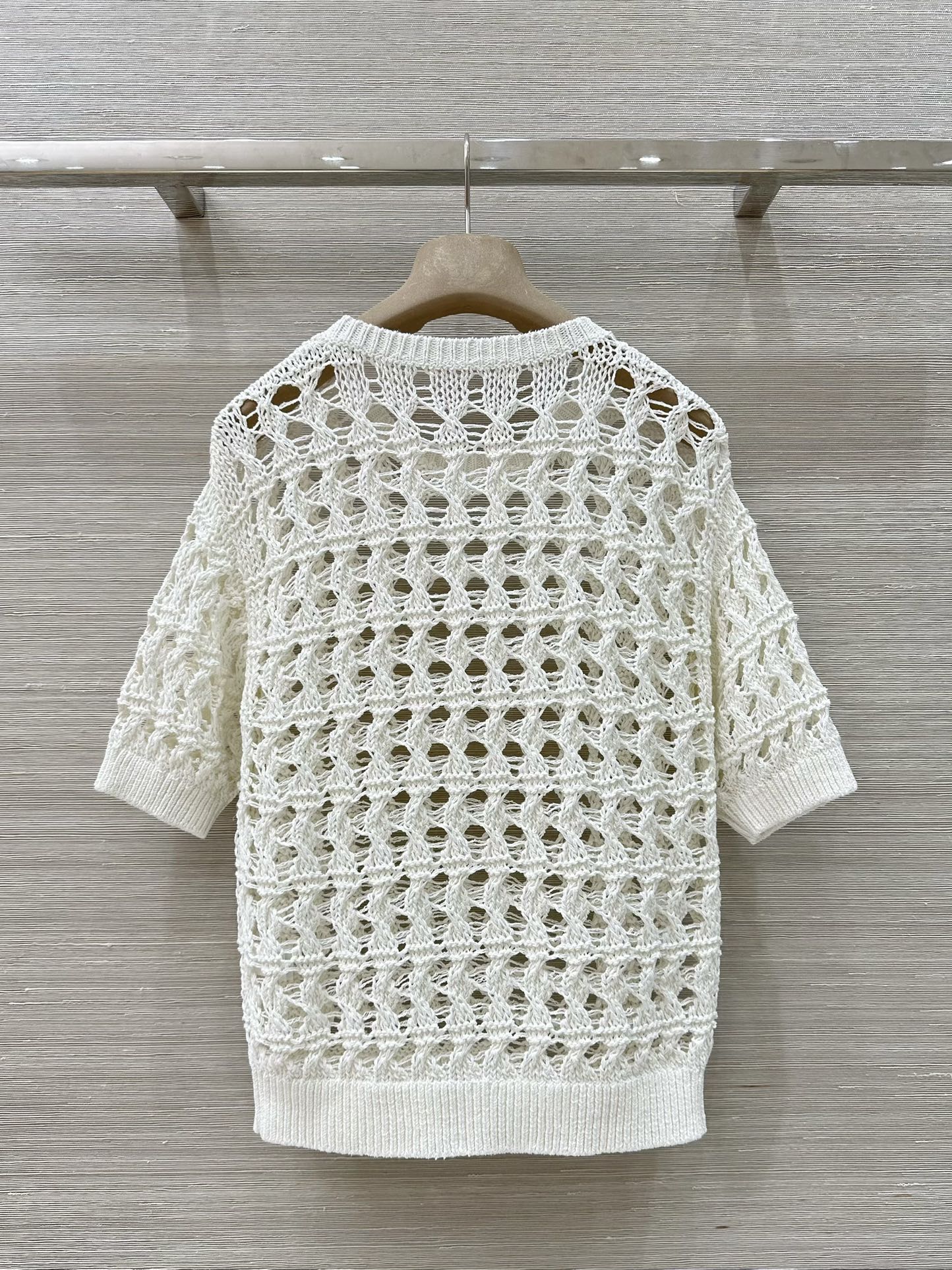 Luxury Linen Suit P518: Elegant, Exclusive, and Expensive Import with Swiss Knitting - 图片 8