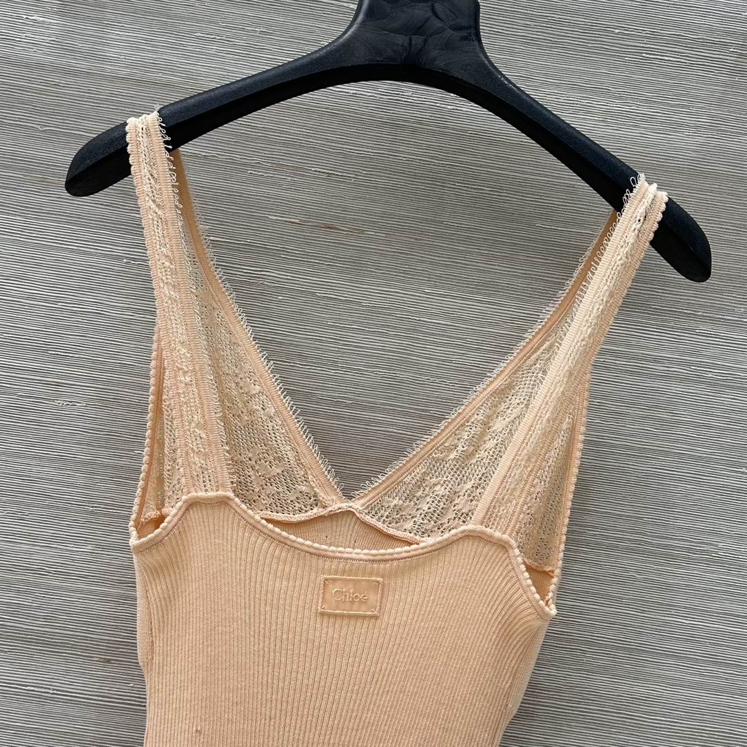Chlo*25 Crochet Vest: Stylish and Sexy Sun-Deep Orange Design for Summer - 图片 9