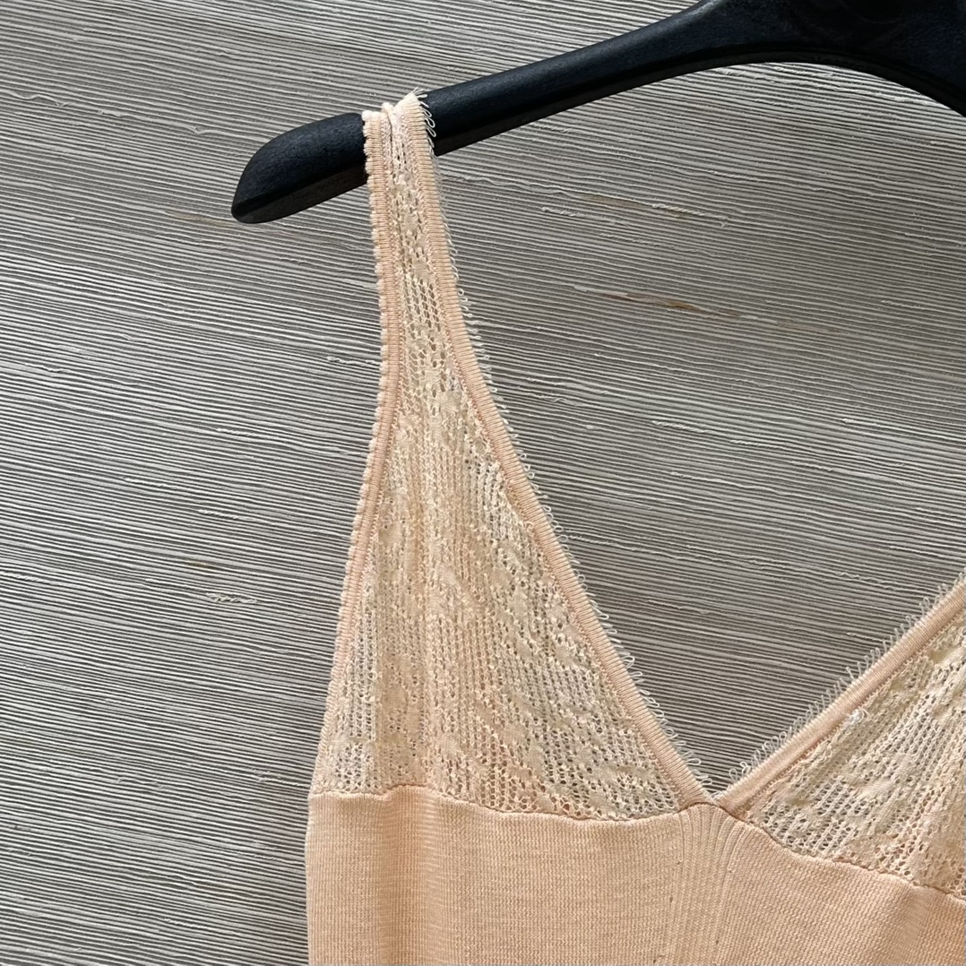 Chlo*25 Crochet Vest: Stylish and Sexy Sun-Deep Orange Design for Summer - 图片 3