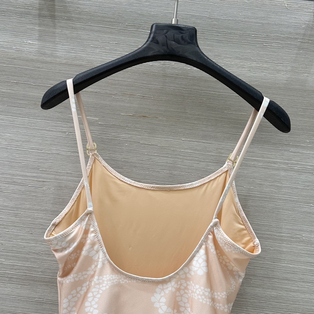 Ch* 25C Chain-Printed Swimsuit: Quality One-Size-Fits-All Design with Customizable Material - 图片 9