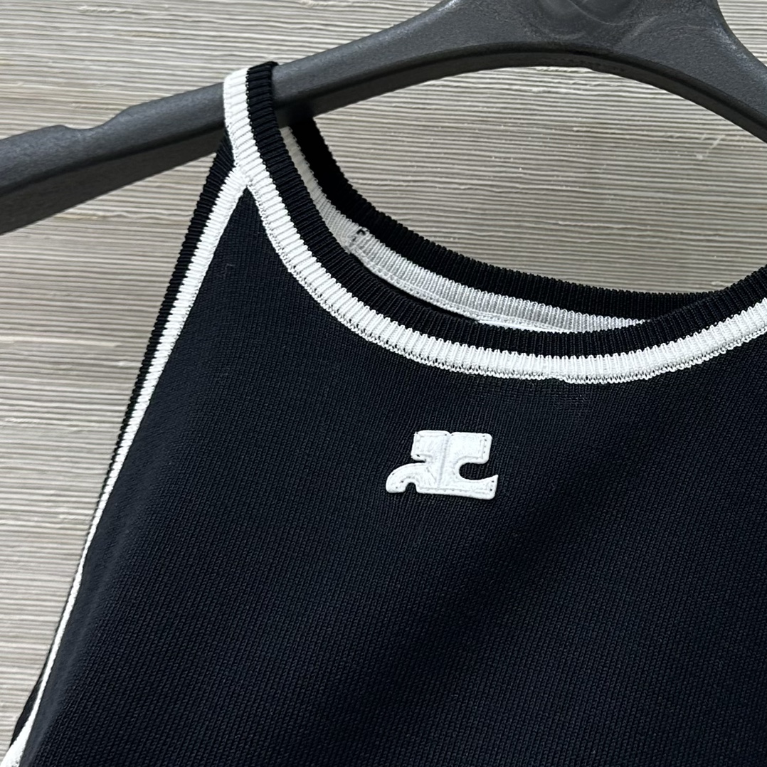 Exclusive Quality Control: P414 Woman’s Black-and-White Summer Collection with High-End Design - 图片 5