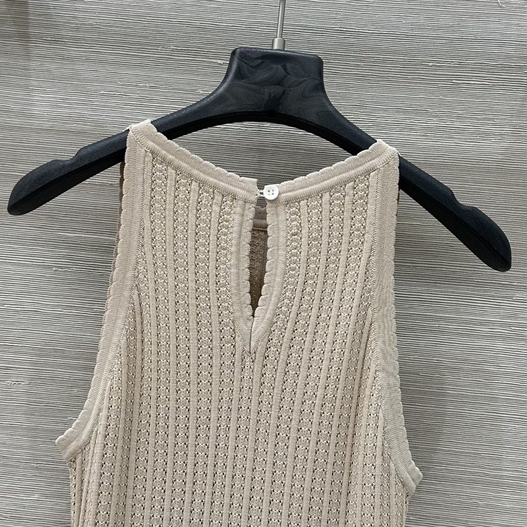High-End Quality Women’s Suit: P588 Original Knitted Dress for Spring and Summer - 图片 9