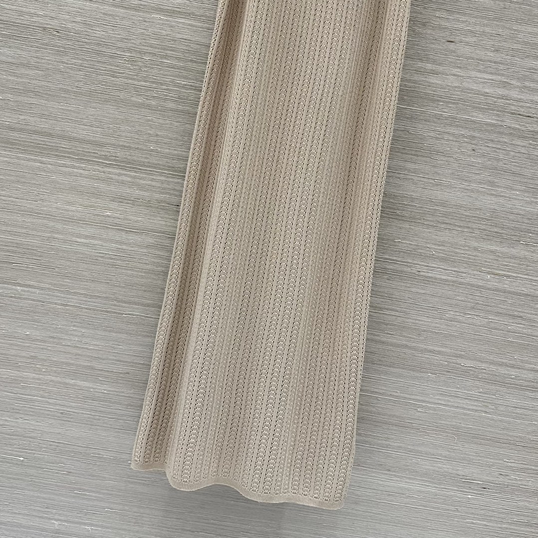 High-End Quality Women’s Suit: P588 Original Knitted Dress for Spring and Summer - 图片 5