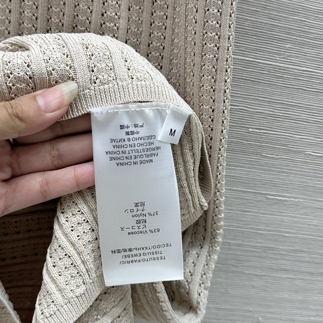 High-End Quality Women’s Suit: P588 Original Knitted Dress for Spring and Summer - 图片 7