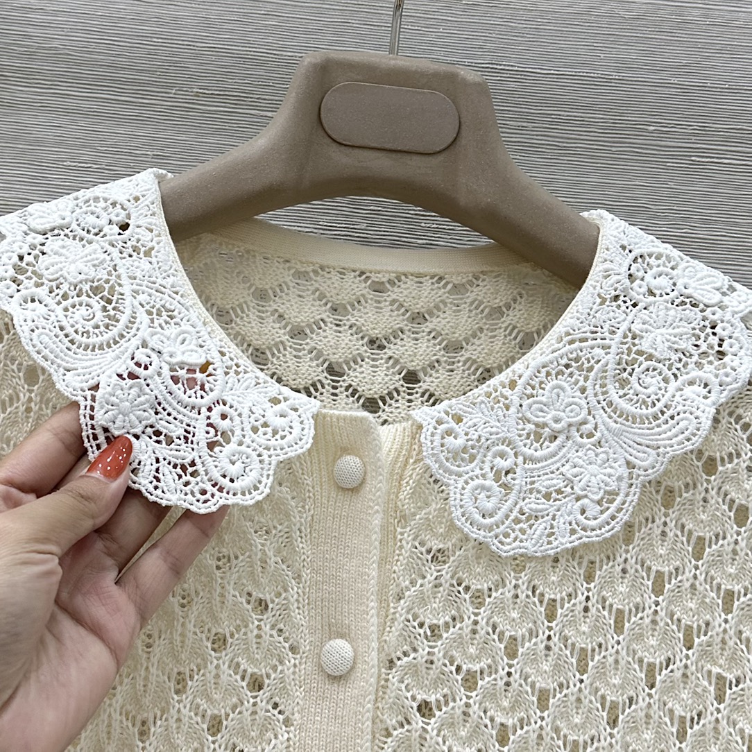 Chloe French Style Female Suit: High Quality, Elegant, Classic, Luxurious Knitwear. - 图片 4