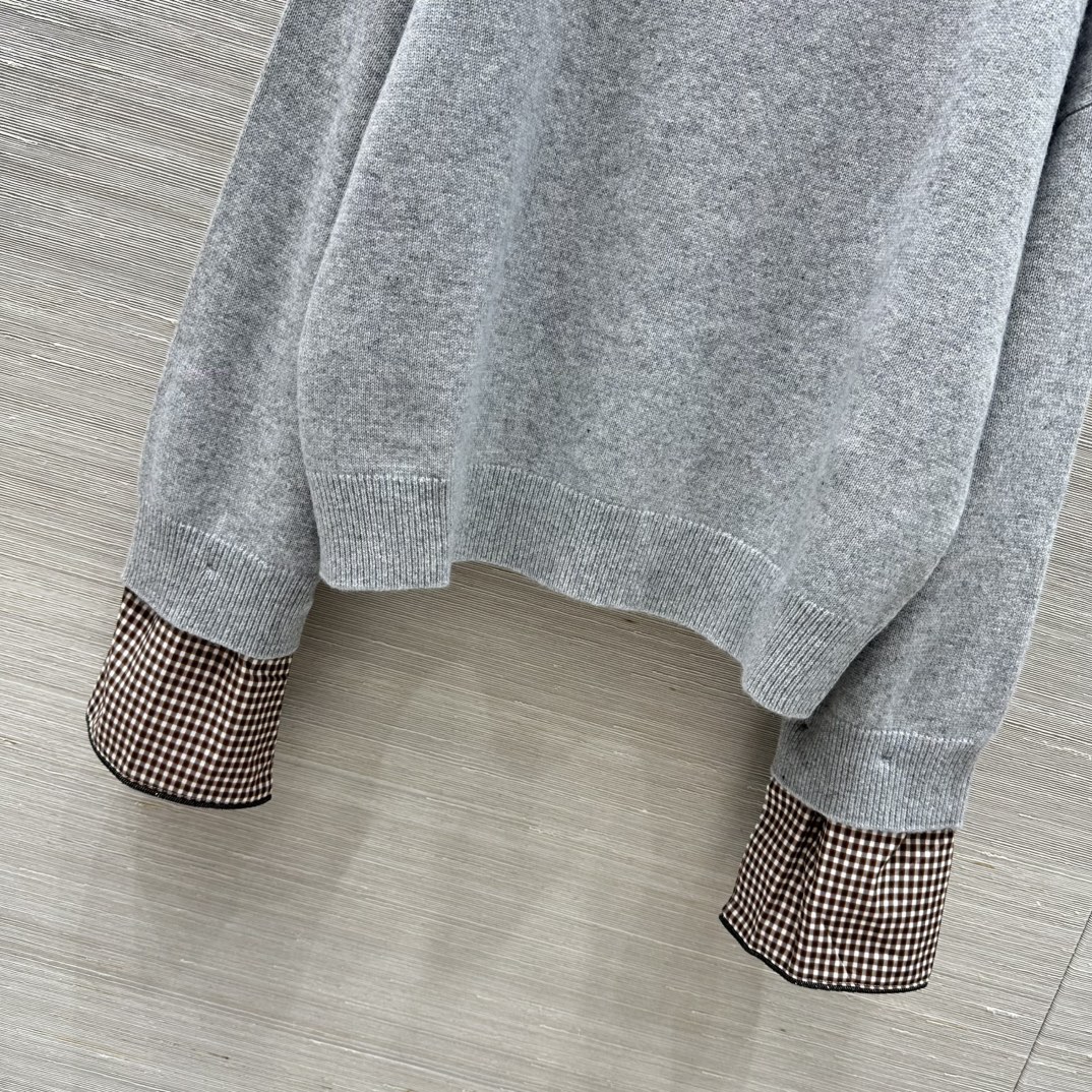 “High-Quality Gray Tweezer Dress: Customizable, Stylish, and Comfortable One-Size-Fits-All Package for Autumn-Winter Fashion” - 图片 5