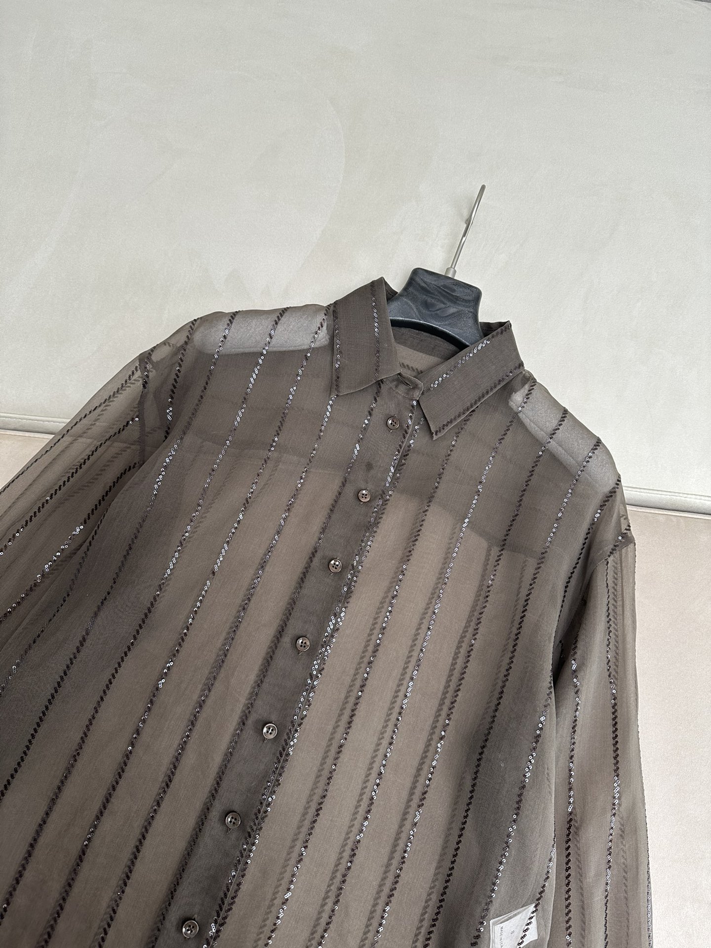 High-End Single-Size Female Jacket with Exclusive Seogan Lacquer Embroidery, Elegant Design. - 图片 3