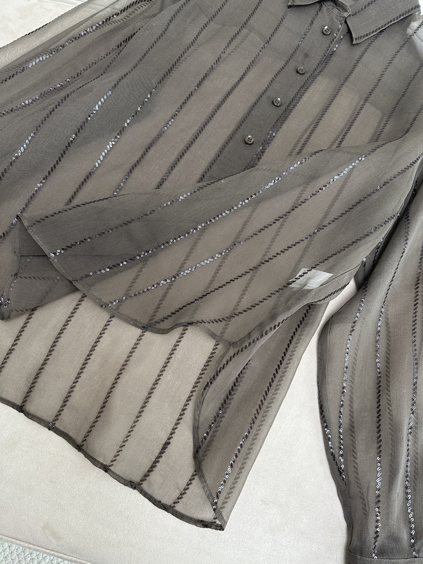 High-End Single-Size Female Jacket with Exclusive Seogan Lacquer Embroidery, Elegant Design. - 图片 7