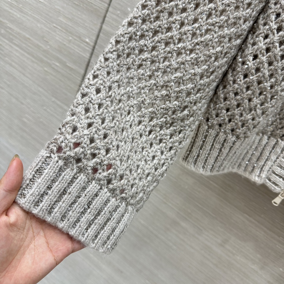 Title: P1488 Women’s Outfit: High-End Monolithic Quality with Diamond Sarcasm and Italian Import Special Gauze. - 图片 6