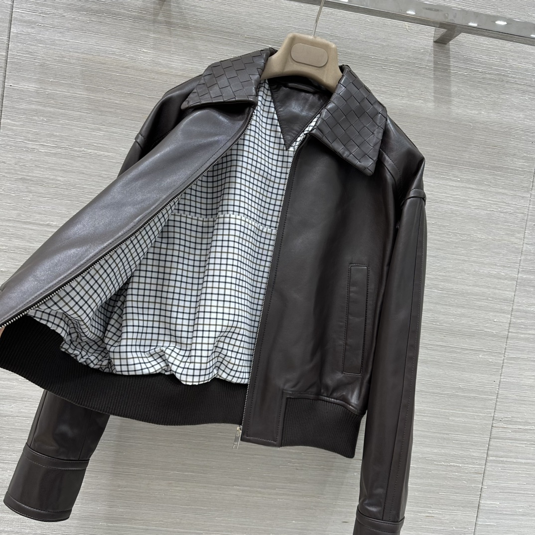 “High-End Unisex Retro-American Classic Collar Jacket with Customized Design – P2472” - 图片 7
