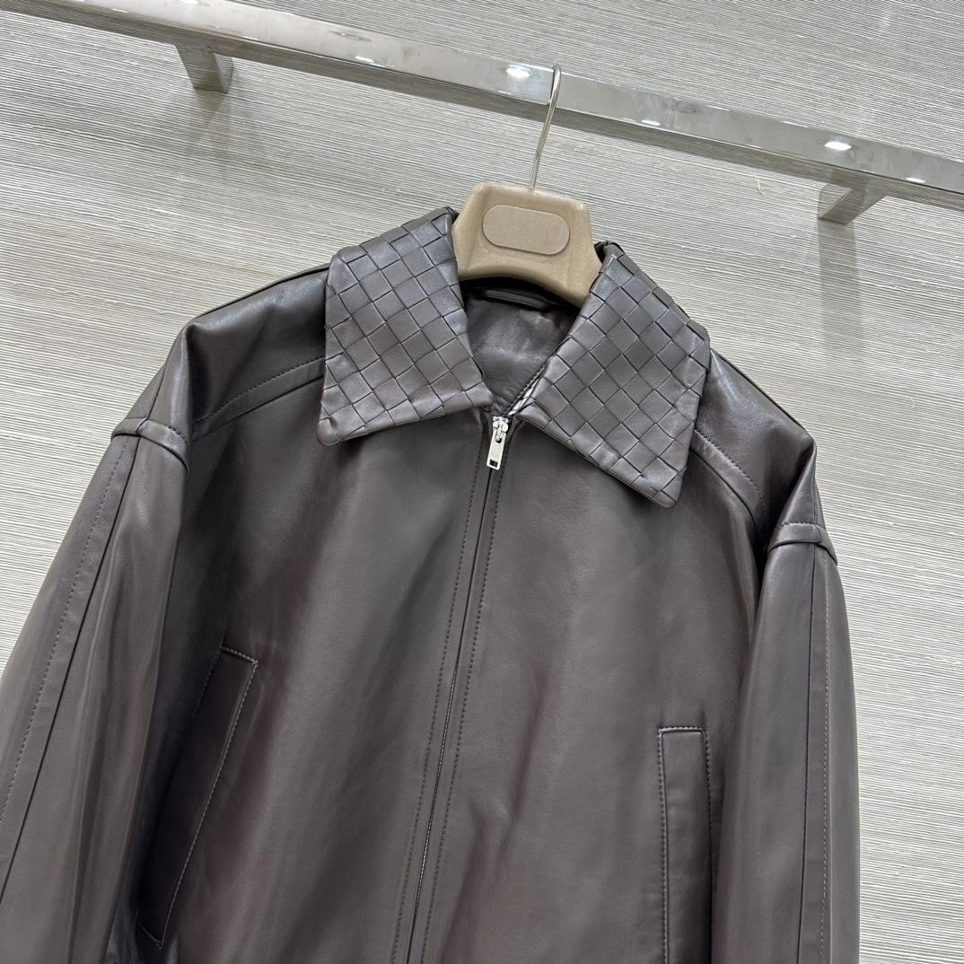 “High-End Unisex Retro-American Classic Collar Jacket with Customized Design – P2472” - 图片 2