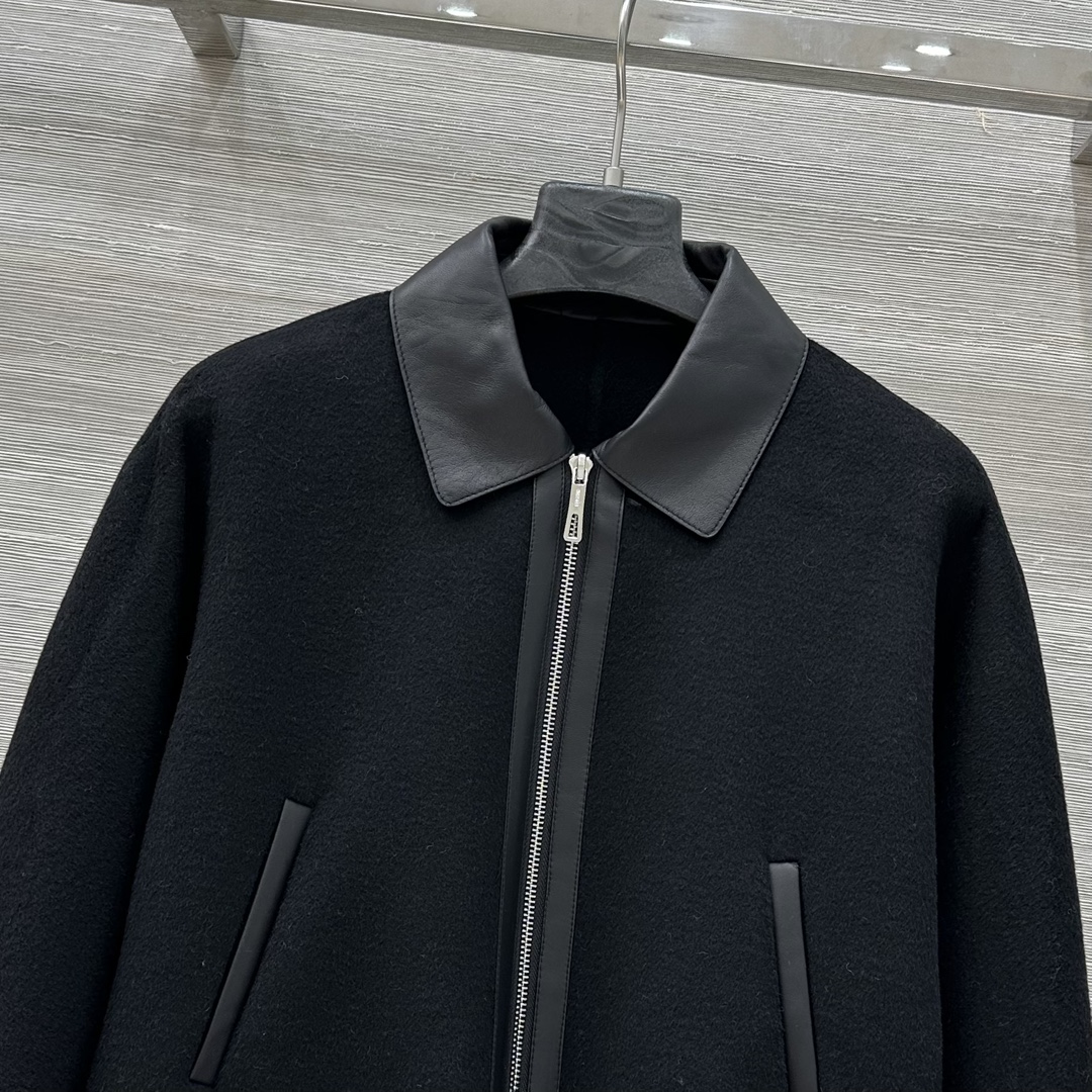 Luxurious Handmade Female Sheep-Skin Nymph Jacket for Autumn and Winter – P1320 Collection - 图片 2