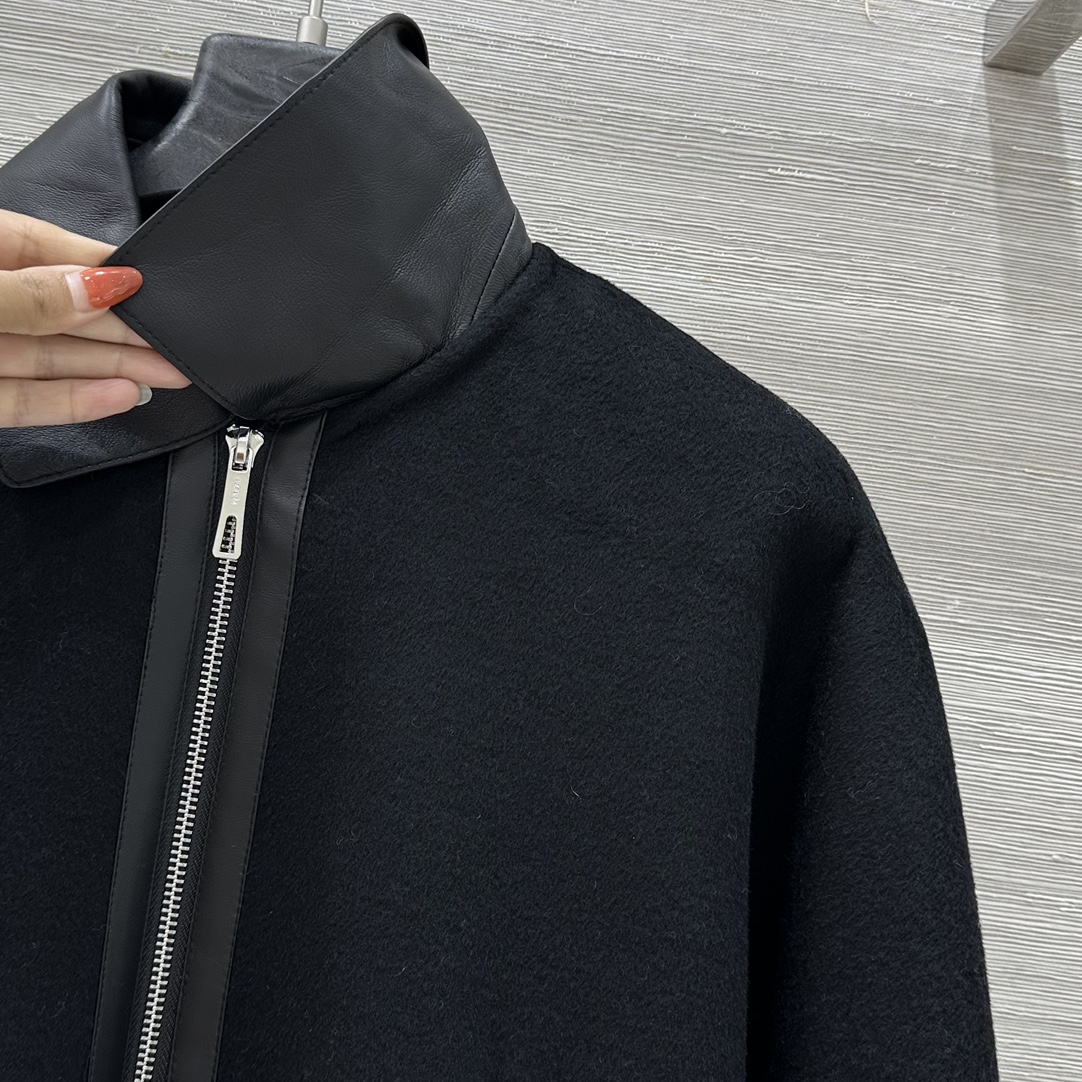 Luxurious Handmade Female Sheep-Skin Nymph Jacket for Autumn and Winter – P1320 Collection - 图片 4