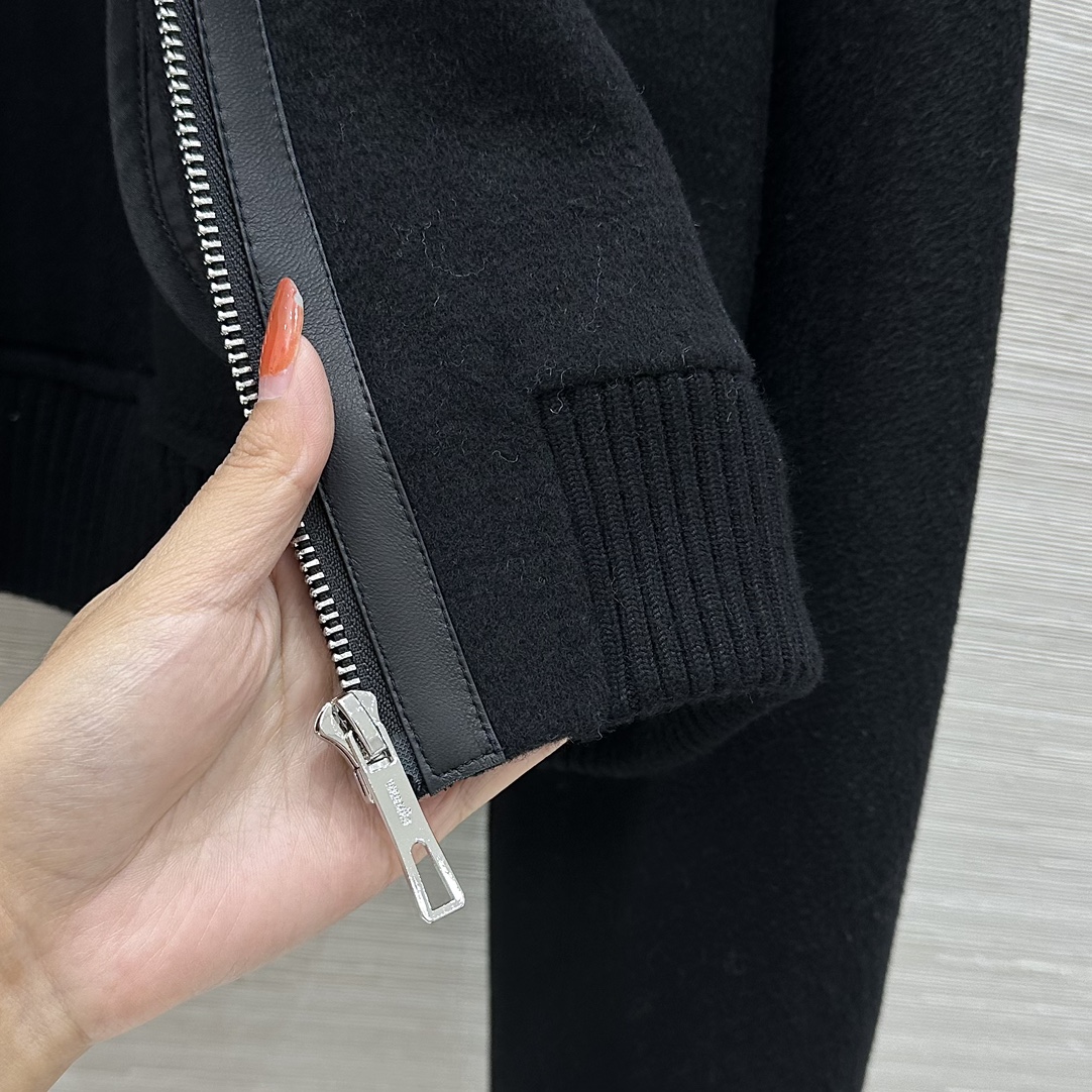 Luxurious Handmade Female Sheep-Skin Nymph Jacket for Autumn and Winter – P1320 Collection - 图片 7