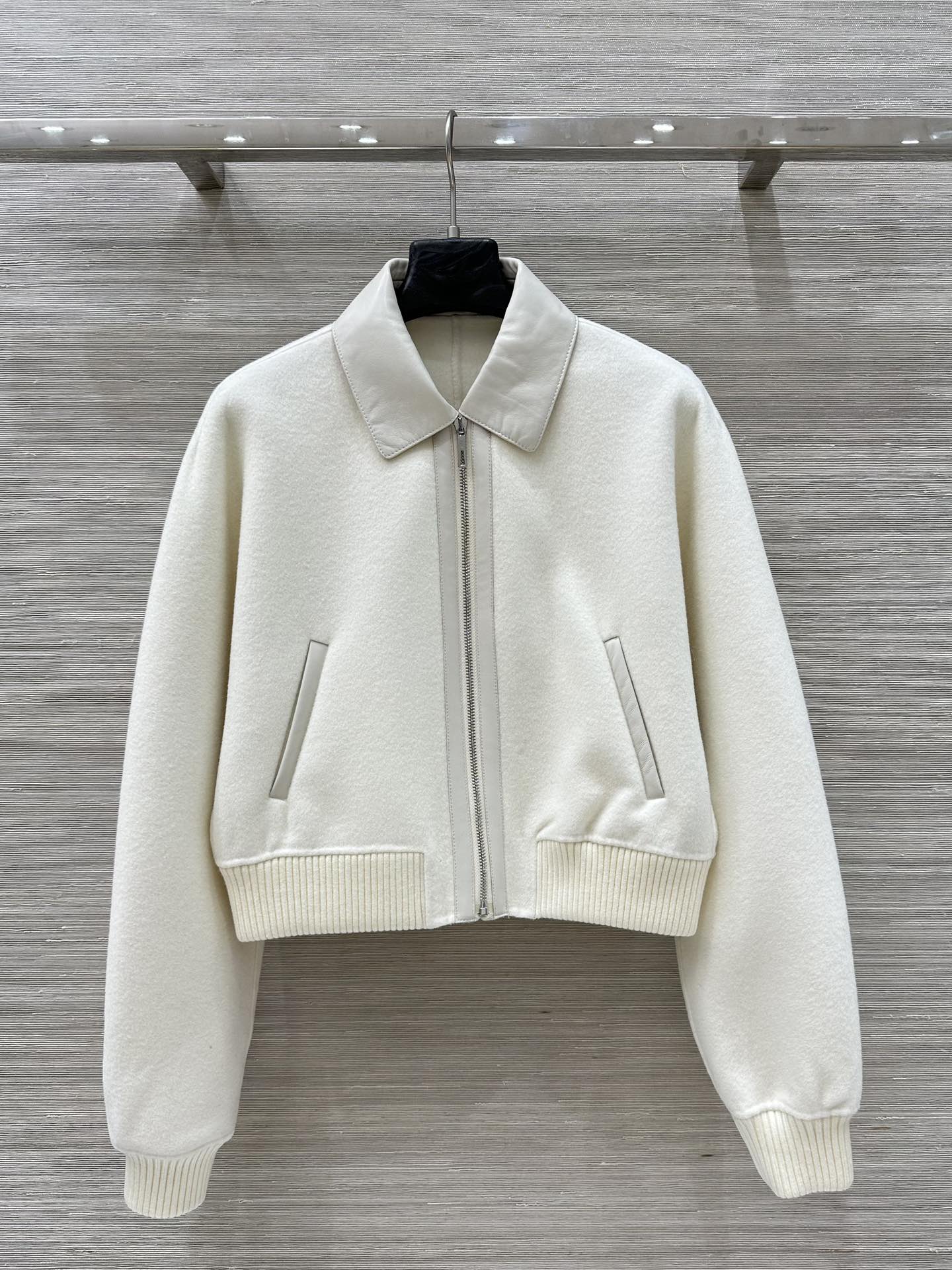Luxurious Handmade Sheepskin Nymph Jacket with Needle Embroidery