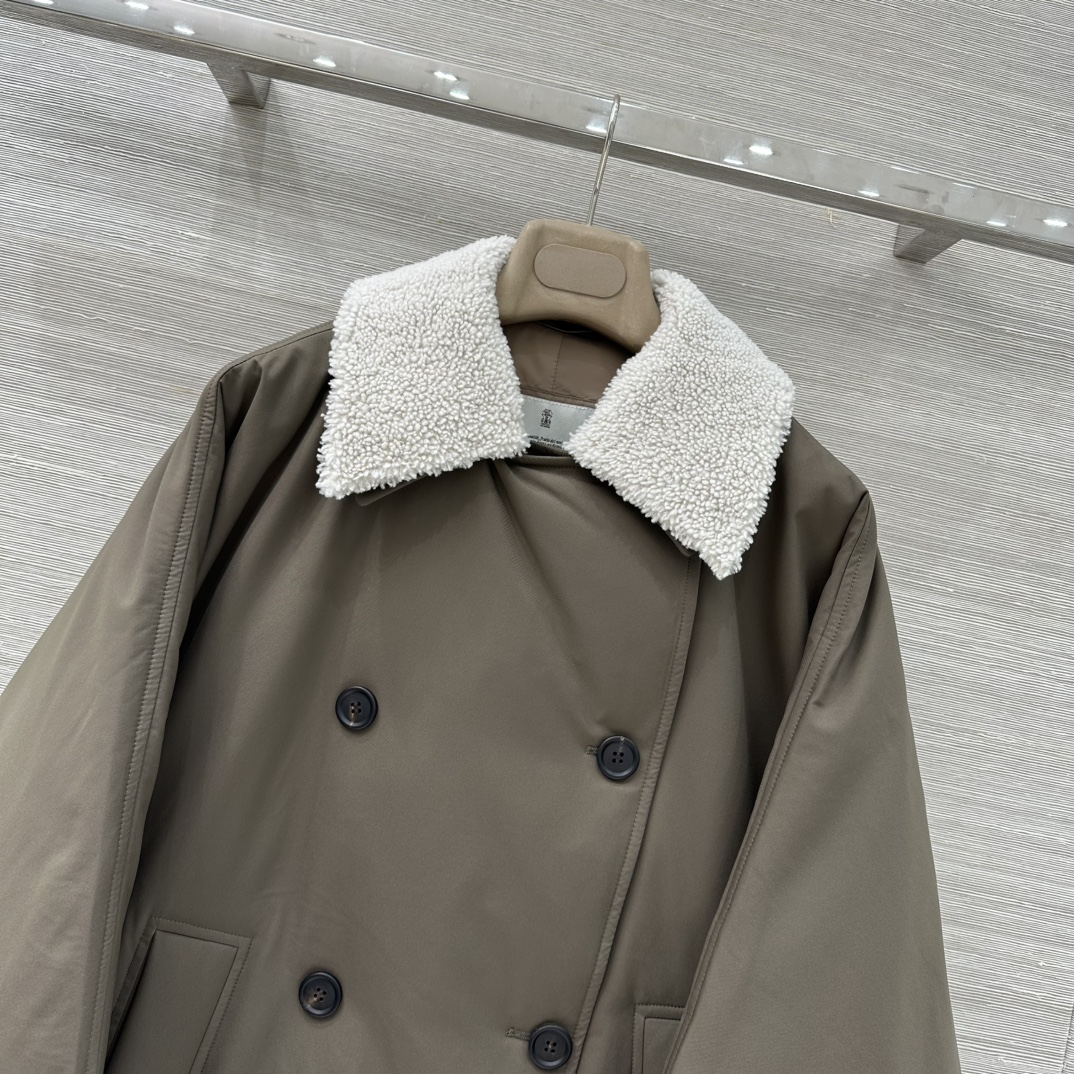 High-End Lamb’s Hairy Cocoon Coat: Luxury Fall Winter Fashion for Women - 图片 2