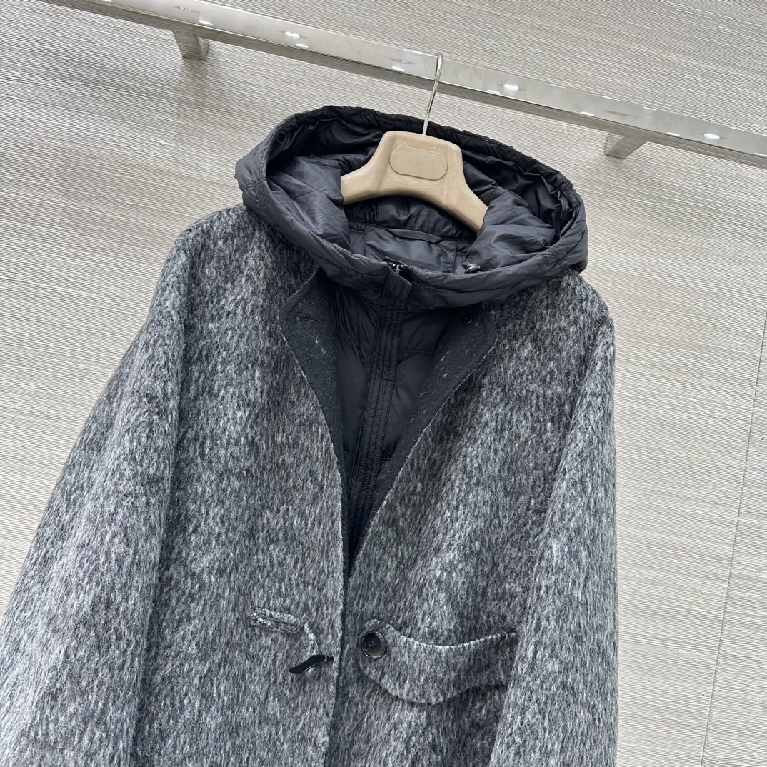 Women's Luxury Wool-Cashmere Blend Coat with Down Vest Two-Piece Set 4 i1757697333 5474 7