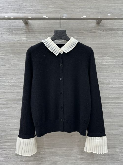 Val Cardigan Women's Luxury Cashmere Blend, Removable Collar & Cuffs, Elegant Style 1 Val Cardigan Women's Luxury Cashmere Blend, Removable Collar & Cuffs, Elegant Style