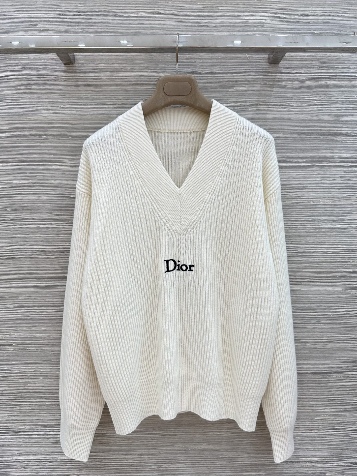 ❤️ MissD 26 V 🤍 ✨ Dior logo hold SML M 50 52 63 Novità Maglione Jeans Completo