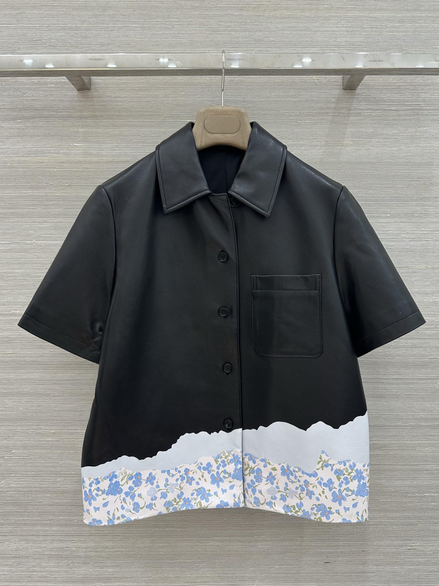 ❤️Lw 100% S-L S 42 102 60 Manica corta Giacca