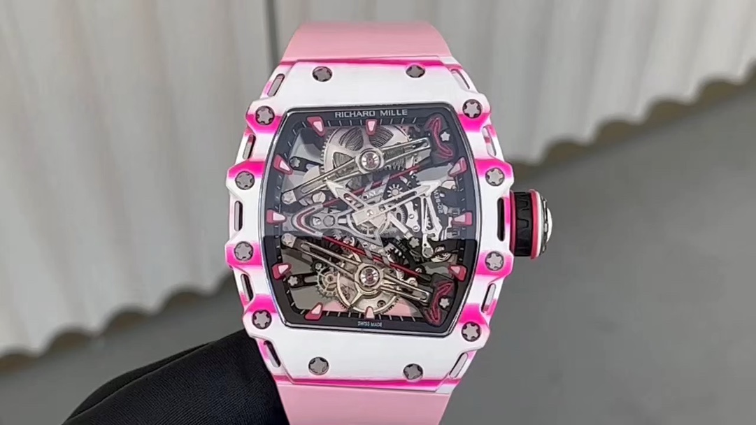 Richard Mille Reloj Mejor imitación
 Rosa Rojo Blanco Trabajo abierto