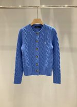 Ralph Lauren Clothing Cardigans Coats & Jackets Embroidery Cashmere Knitting Lauren240222
