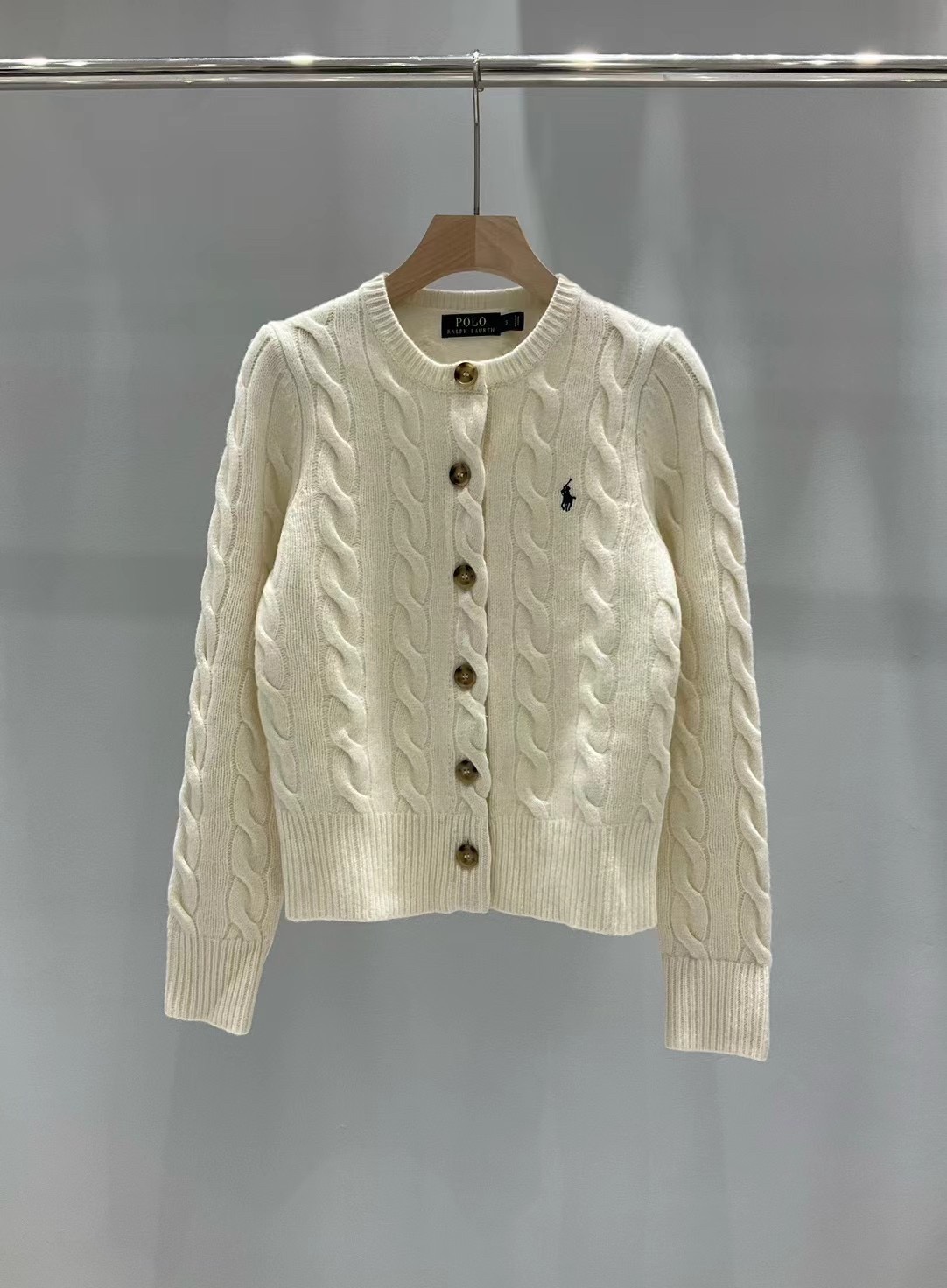 Ralph Lauren Clothing Cardigans Coats & Jackets Embroidery Cashmere Knitting Lauren240222