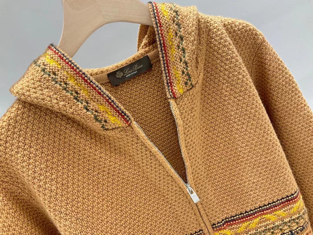 Loro Piana Women's Limited Edition Knitted Zip-Up Hoodie 7 i1756614359290 8054 0 5