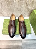 Buy Replica
 Gucci Shoes Loafers Plain Toe Men Gold Hardware Calfskin Cowhide Genuine Leather Rubber Vintage Chains