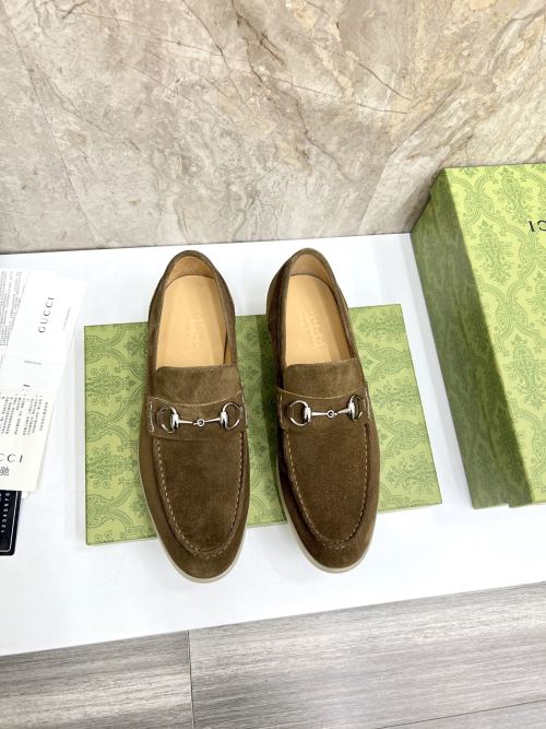 Gucci Men's Classic Suede Horsebit Loafers - Comfortable & Lightweight 1 Gucci Men's Classic Suede Horsebit Loafers - Comfortable & Lightweight