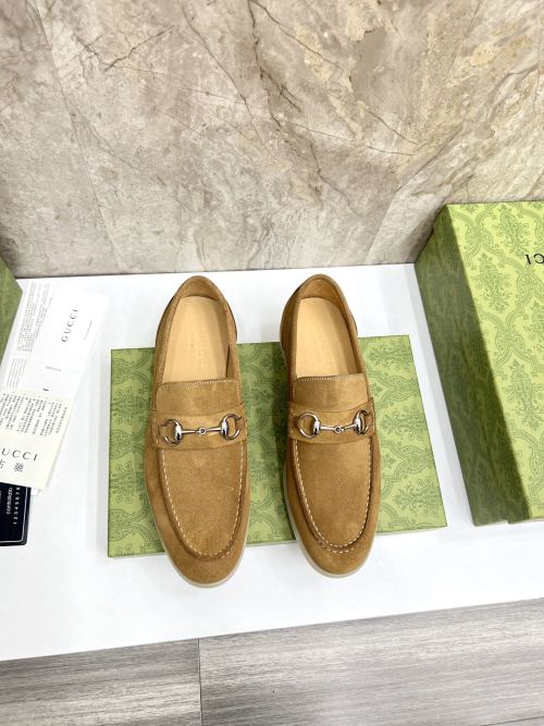 Gucci Men's Classic Loafer - Suede Leather, Lightweight & Comfortable 1 Gucci Men's Classic Loafer - Suede Leather, Lightweight & Comfortable