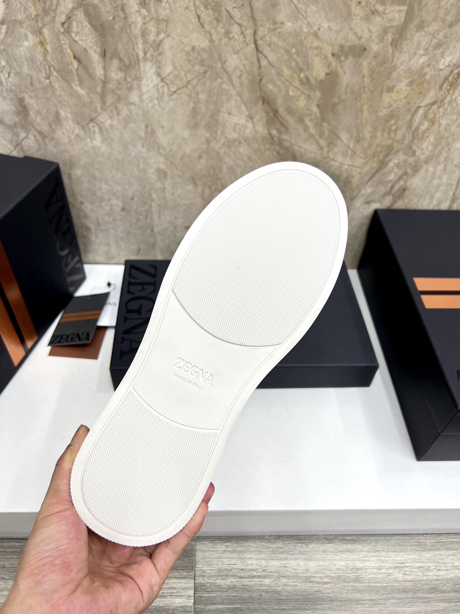 Zegna Triple Stitch Low-Top Sneakers - Leather & Suede - Casual & Comfortable 9 i1719725405 9580 0