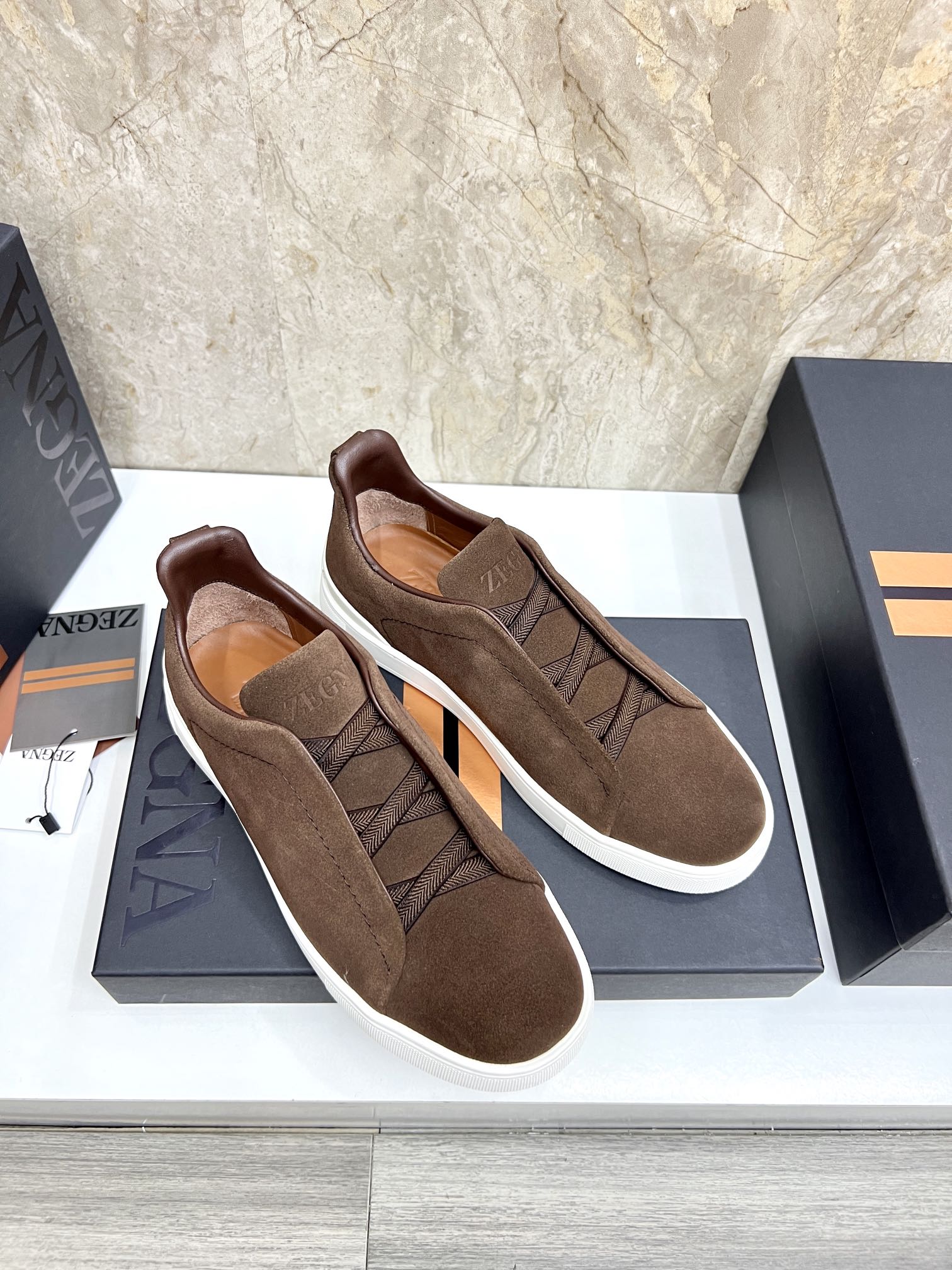 Zegna Triple Stitch™ Low-Top Sneakers: Refined Style for a Fast-Paced Life 5 i1719725623 9621 1