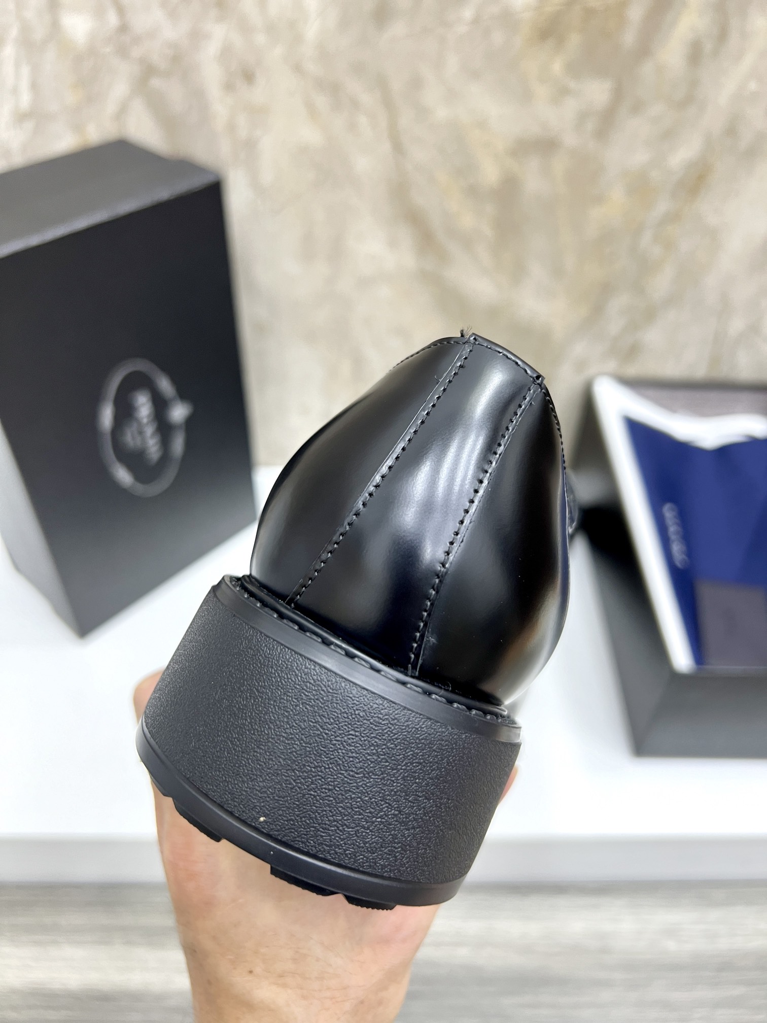 Prada Leather Oxford Shoes, Classic Lace-Up, Sizes 39-44 Available Now 9 i1724702975 1222 1